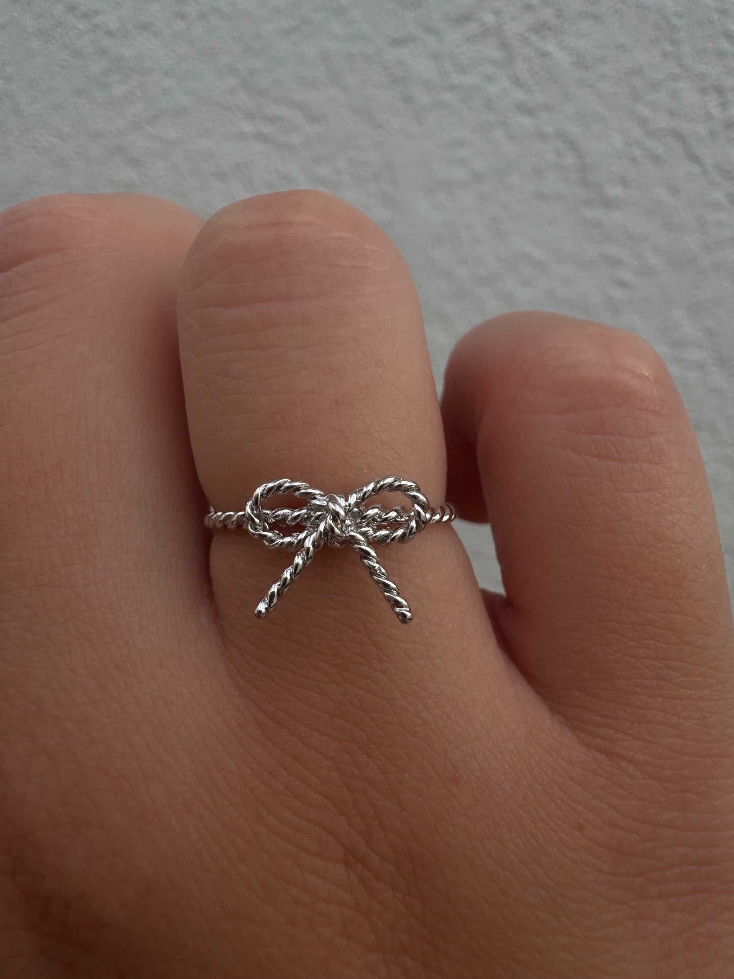 Twisted Bow Ring