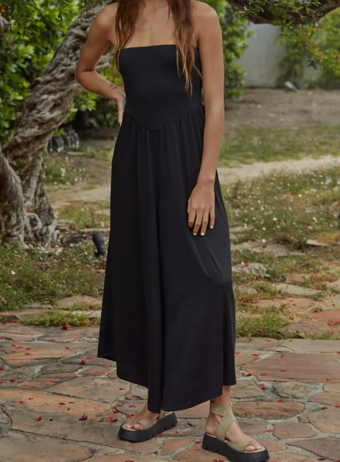 Strapless Jumpsuit