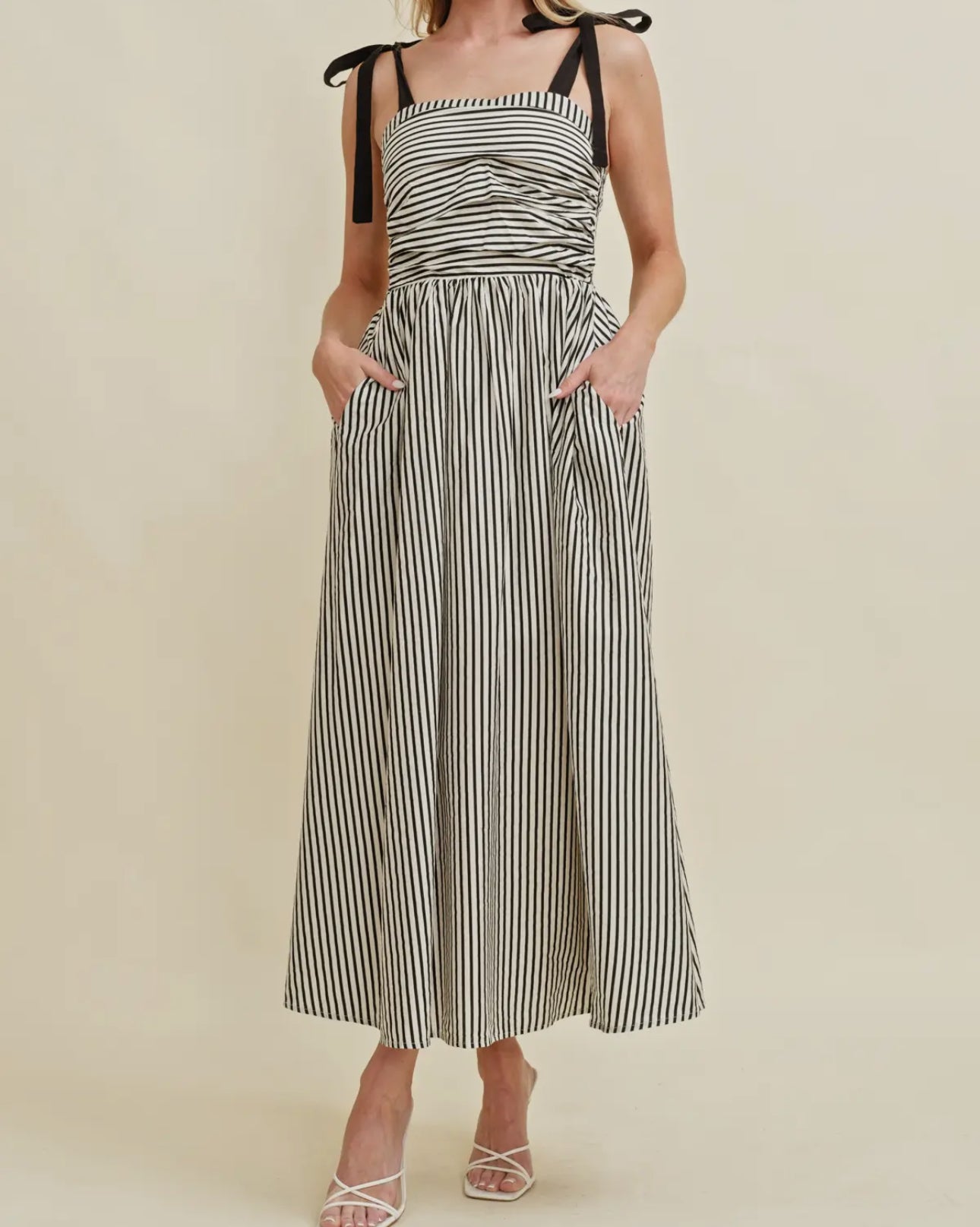 Striped Maxi Dress