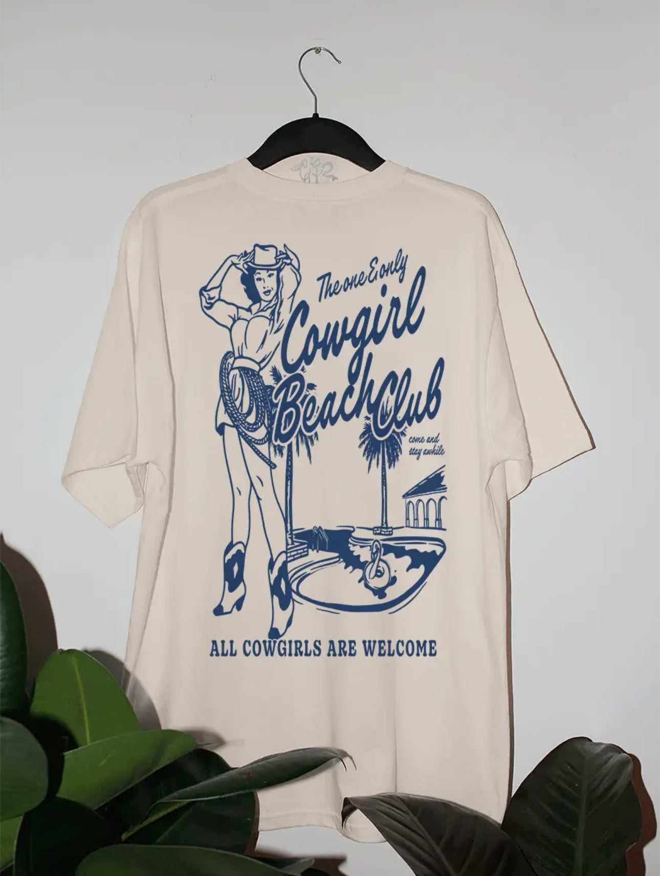 Cowgirl Beach Club Tee