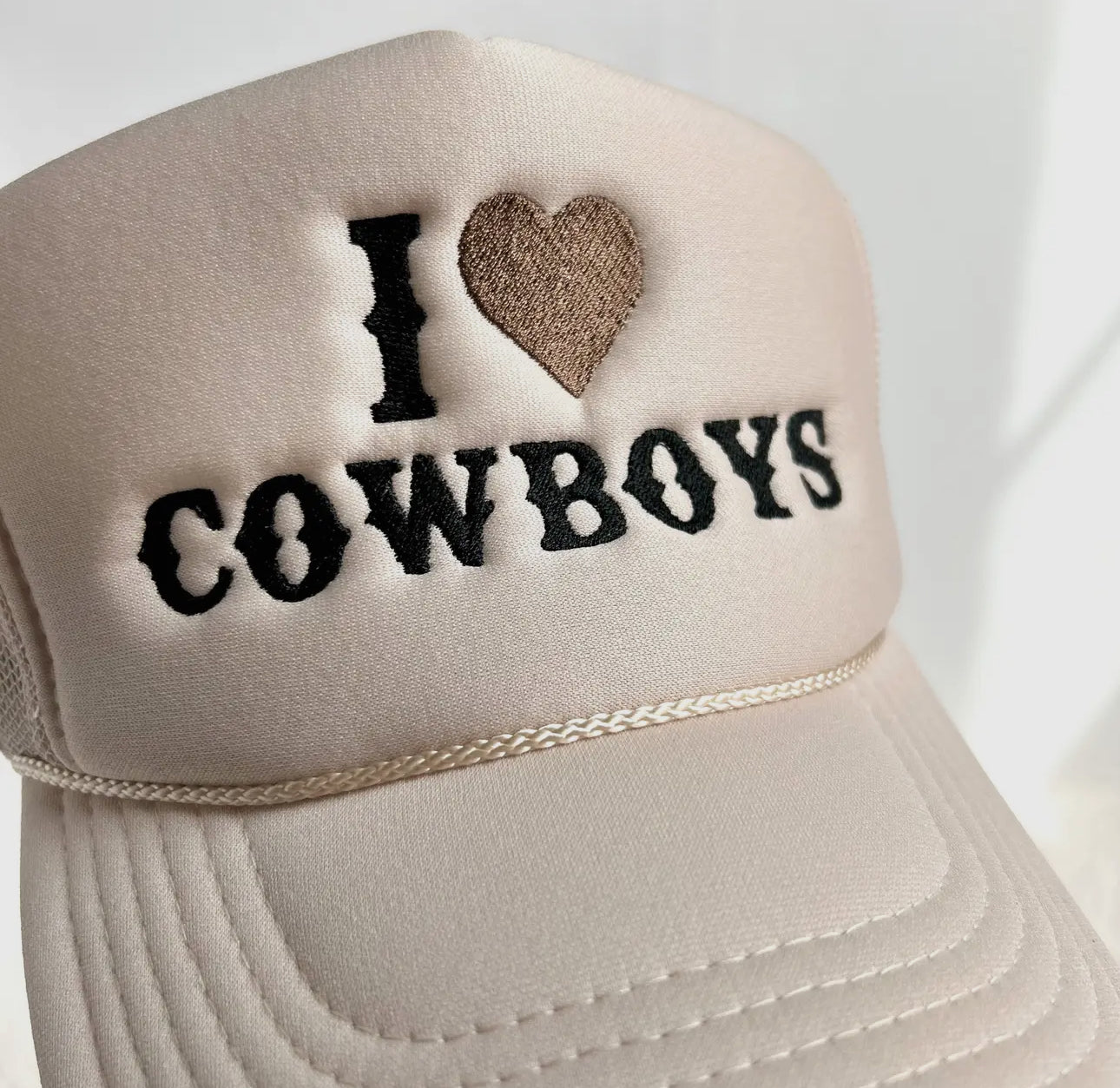 Cowboy trucker hat