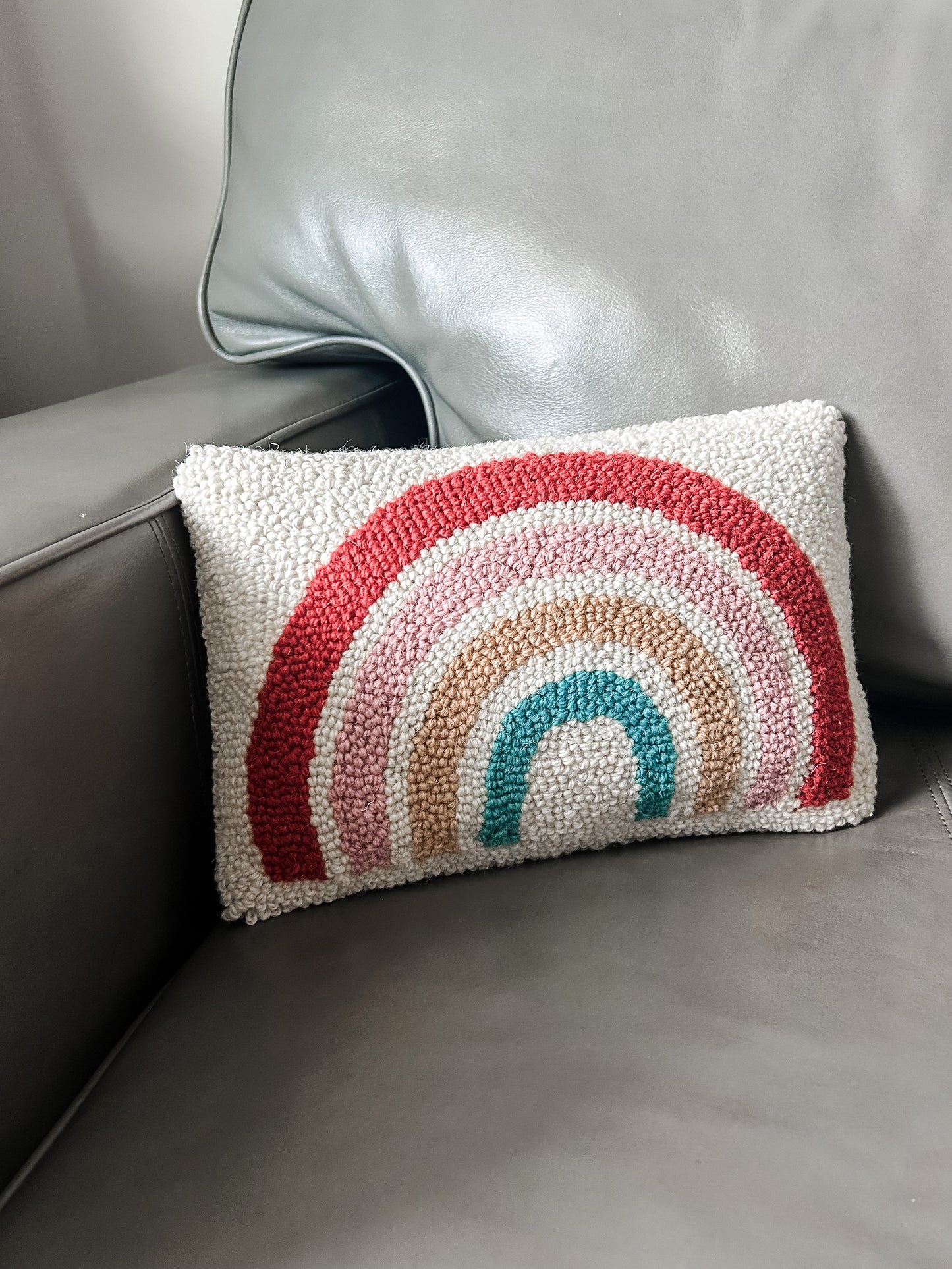 Rainbow Throw Pillow