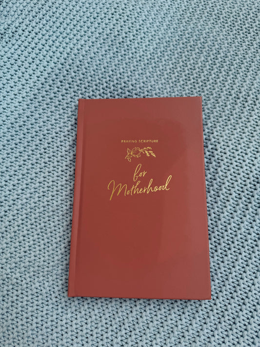 Praying Scripture Journal- Motherhood