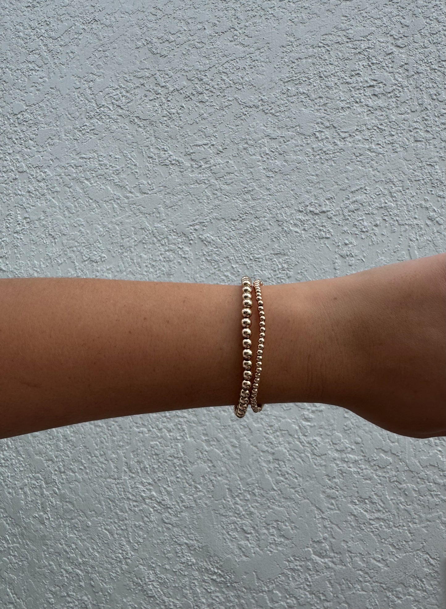 Gold Beaded Bracelet