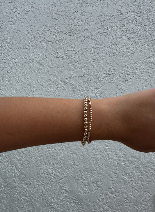 Gold Beaded Bracelet