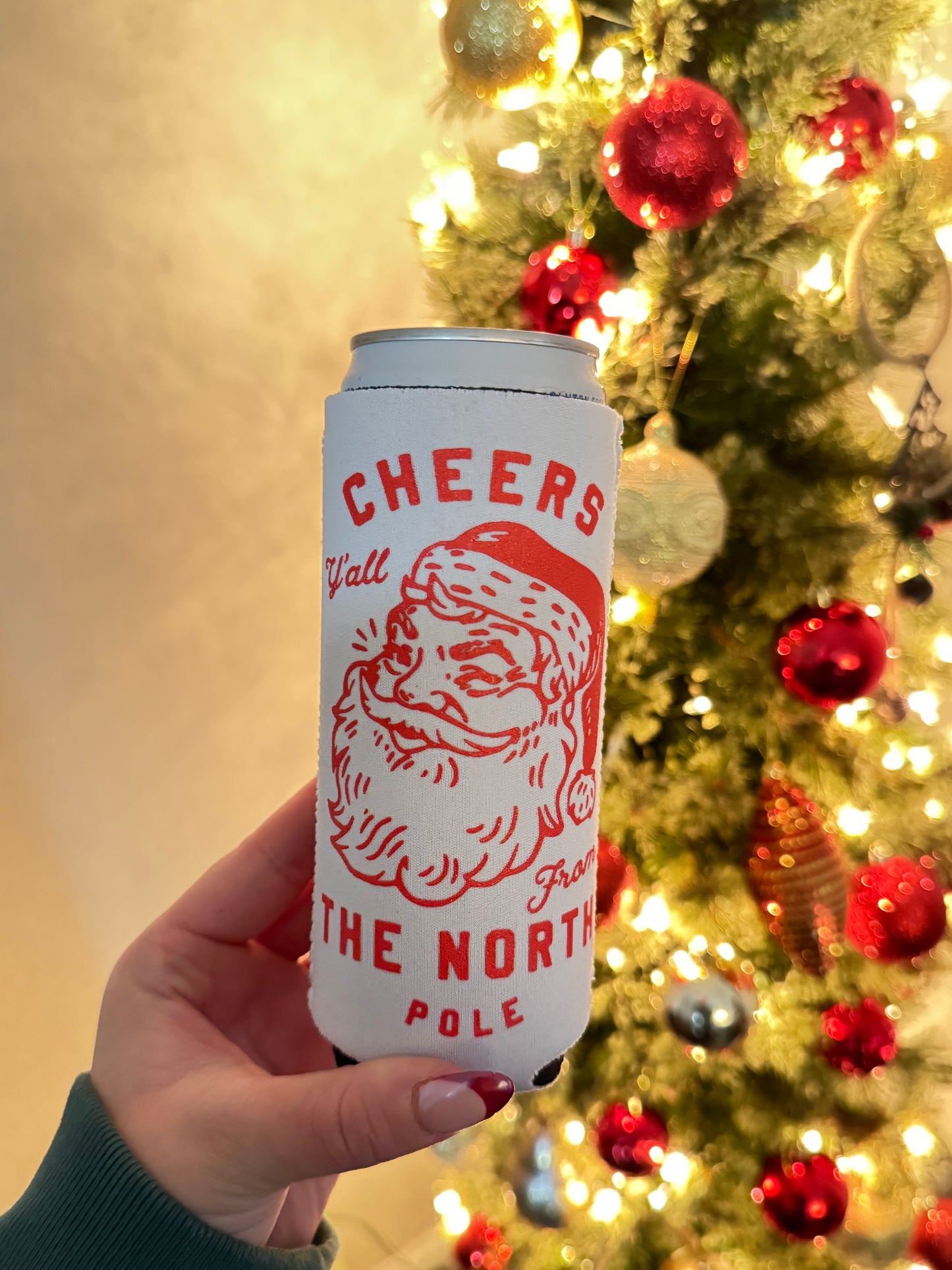 Winking Santa Koozie 🎅🏼