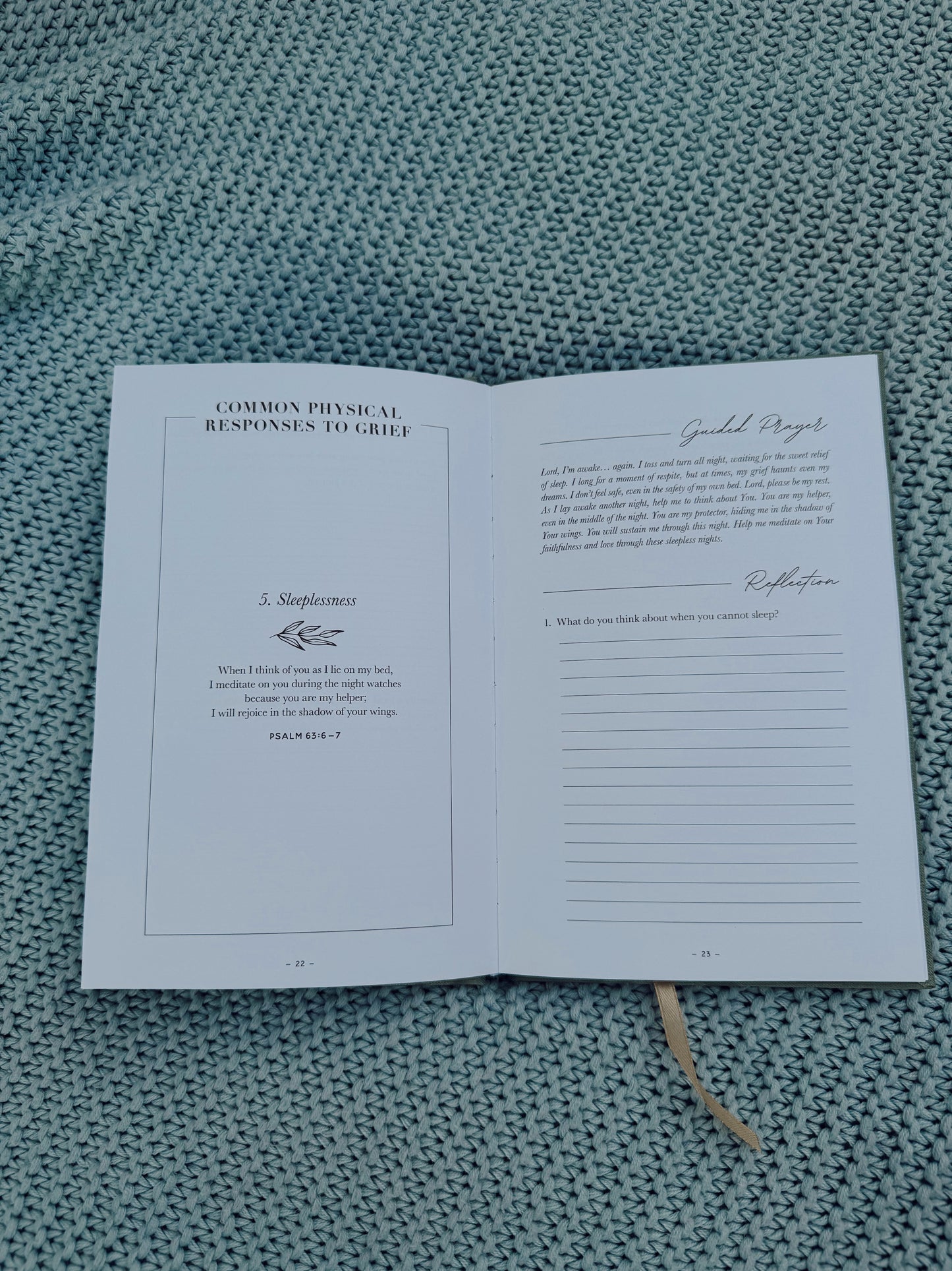 Praying Scripture Journal- Grief and Loss