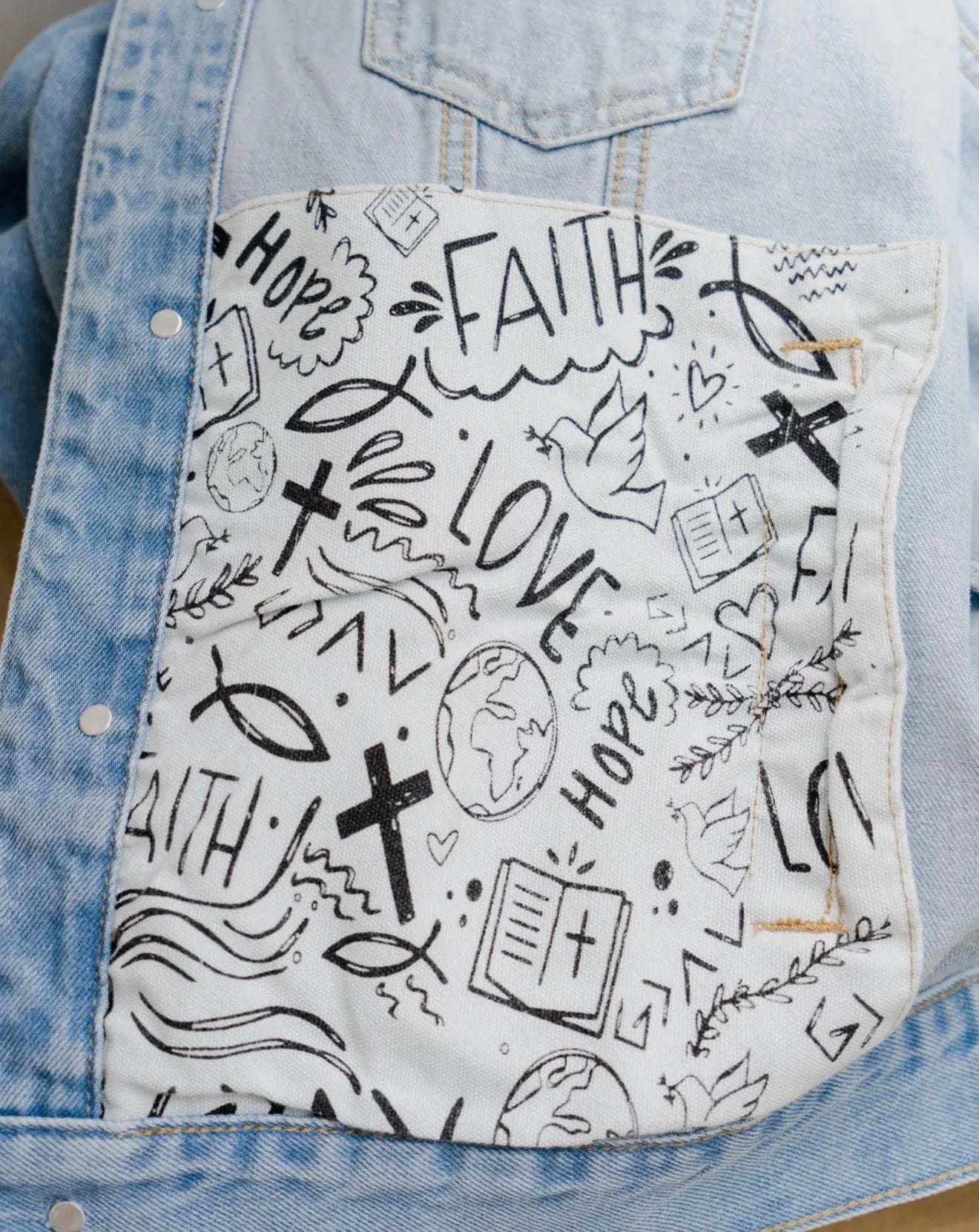 What a Friend denim jacket